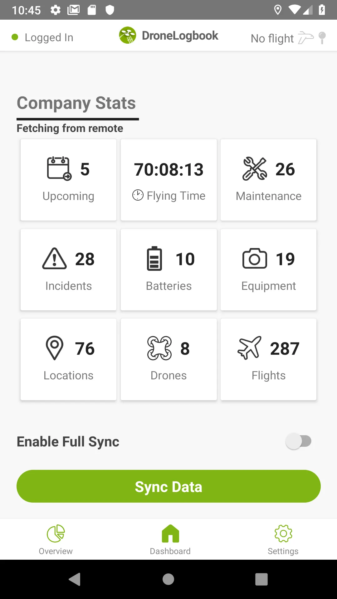 DroneLogbook Companion. | Indus Appstore | Screenshot