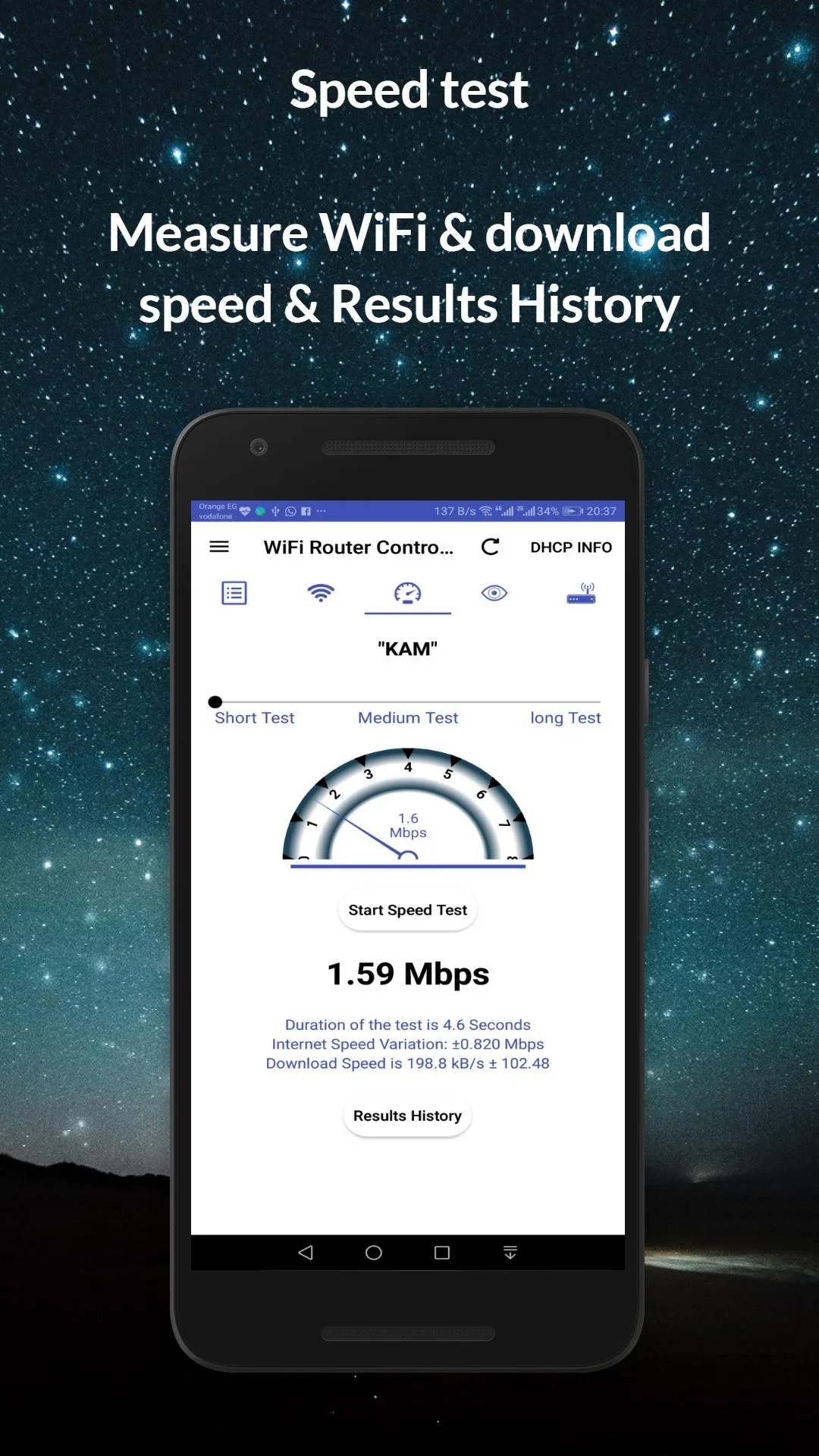 WiFi Router Setup & Speedtest | Indus Appstore | Screenshot