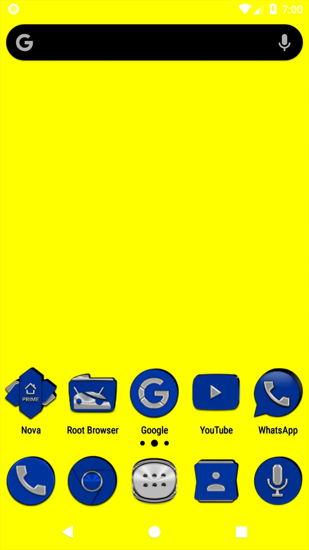 Blue Icon Pack | Indus Appstore | Screenshot