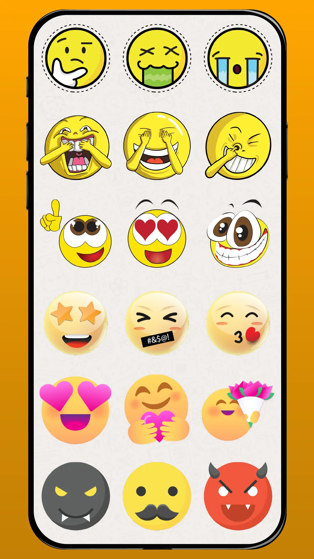 Emoji Stickers & Animals WA | Indus Appstore | Screenshot