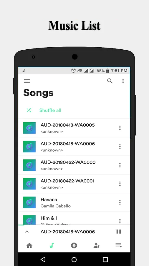 Music - MX Mp3 Player | Indus Appstore | Screenshot