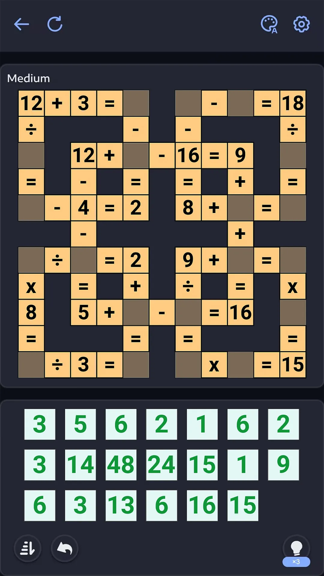 Crossmath - Math Puzzle Games | Indus Appstore | Screenshot