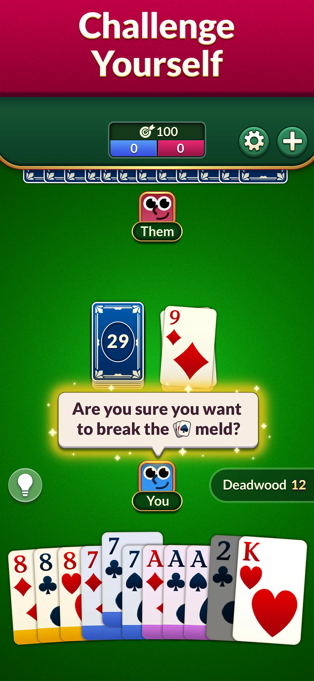 Gin Rummy: Classic Card Games | Indus Appstore | Screenshot