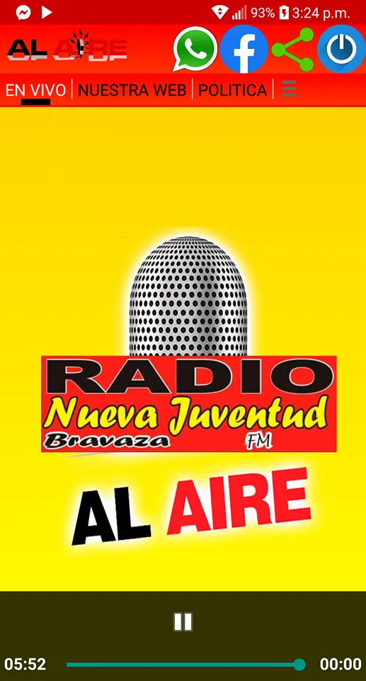 Radio Nueva Juventud Sicuani | Indus Appstore | Screenshot