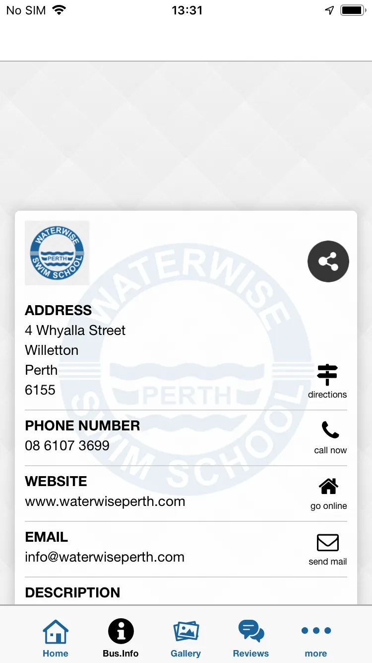 Waterwise Swim School Perth Ap | Indus Appstore | Screenshot