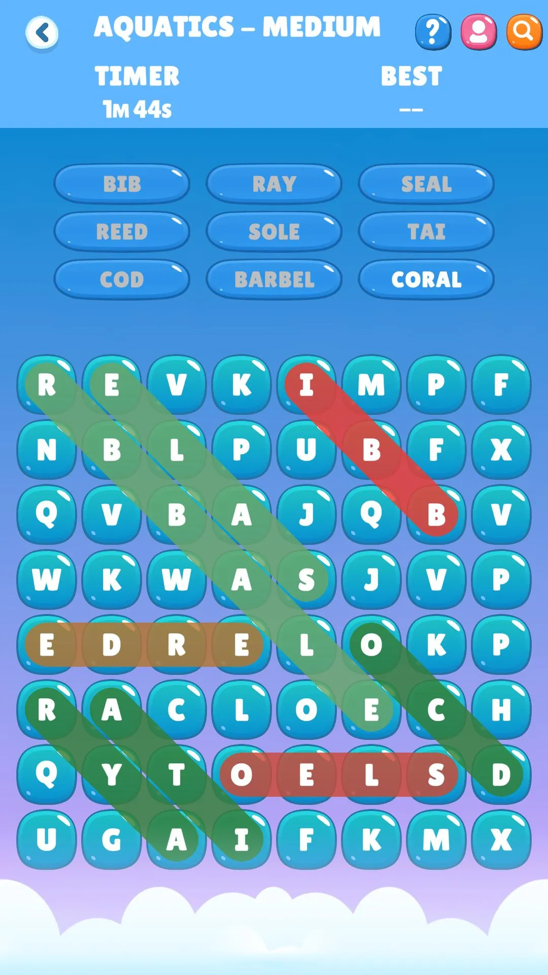 Word Search Scrambled | Indus Appstore | Screenshot