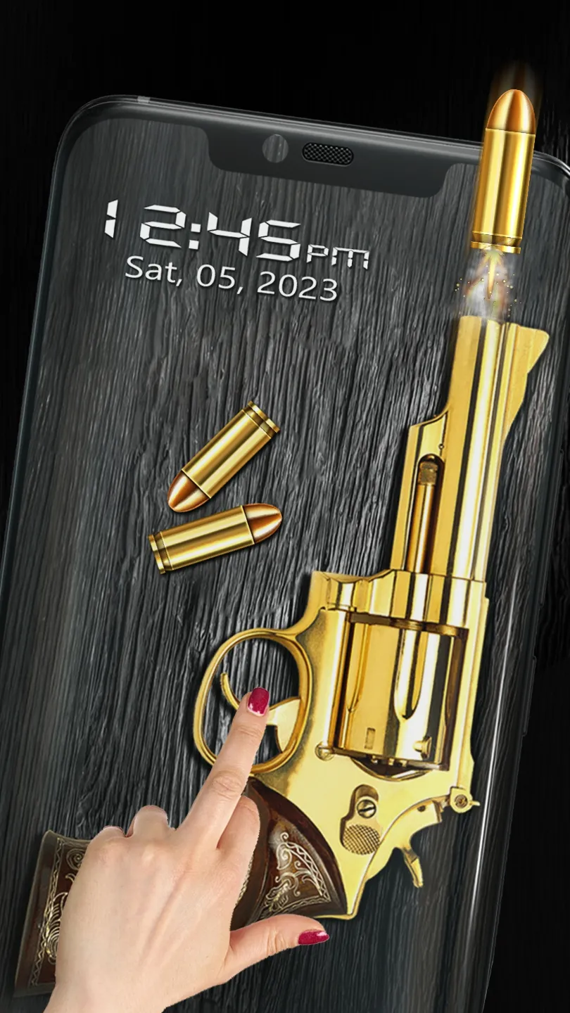 Revolver Lock Screen | Indus Appstore | Screenshot