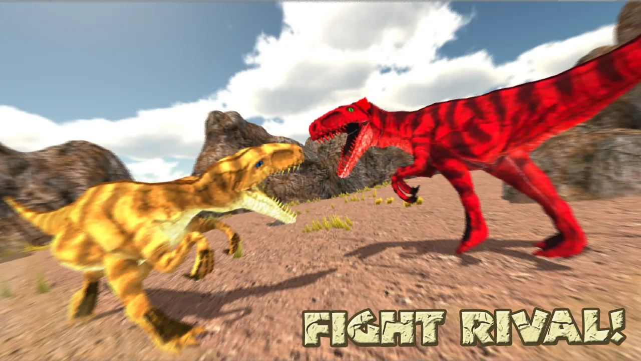 Hungry Raptor Desert Dino Hunt | Indus Appstore | Screenshot