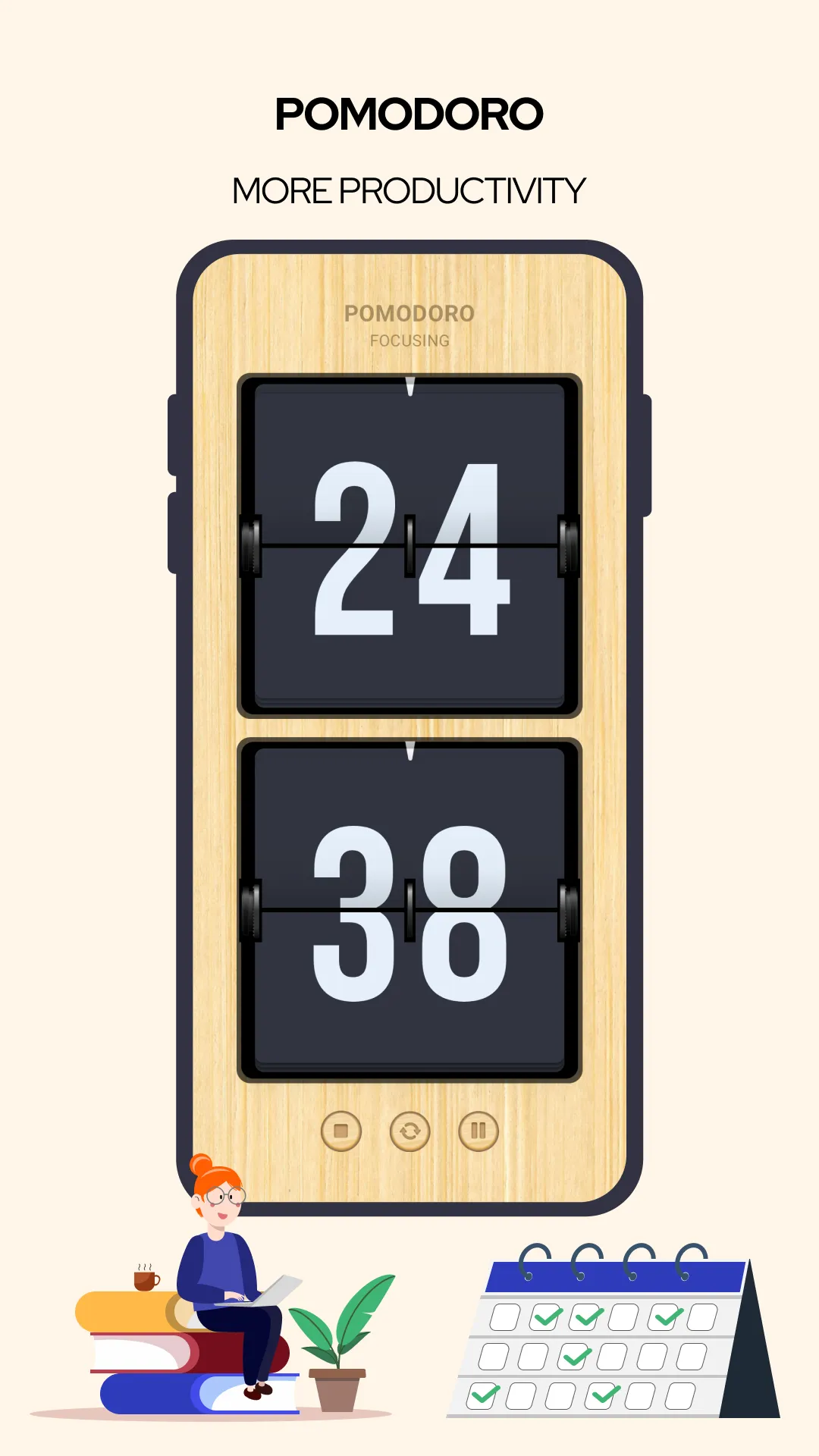 Zen Flip Clock | Indus Appstore | Screenshot