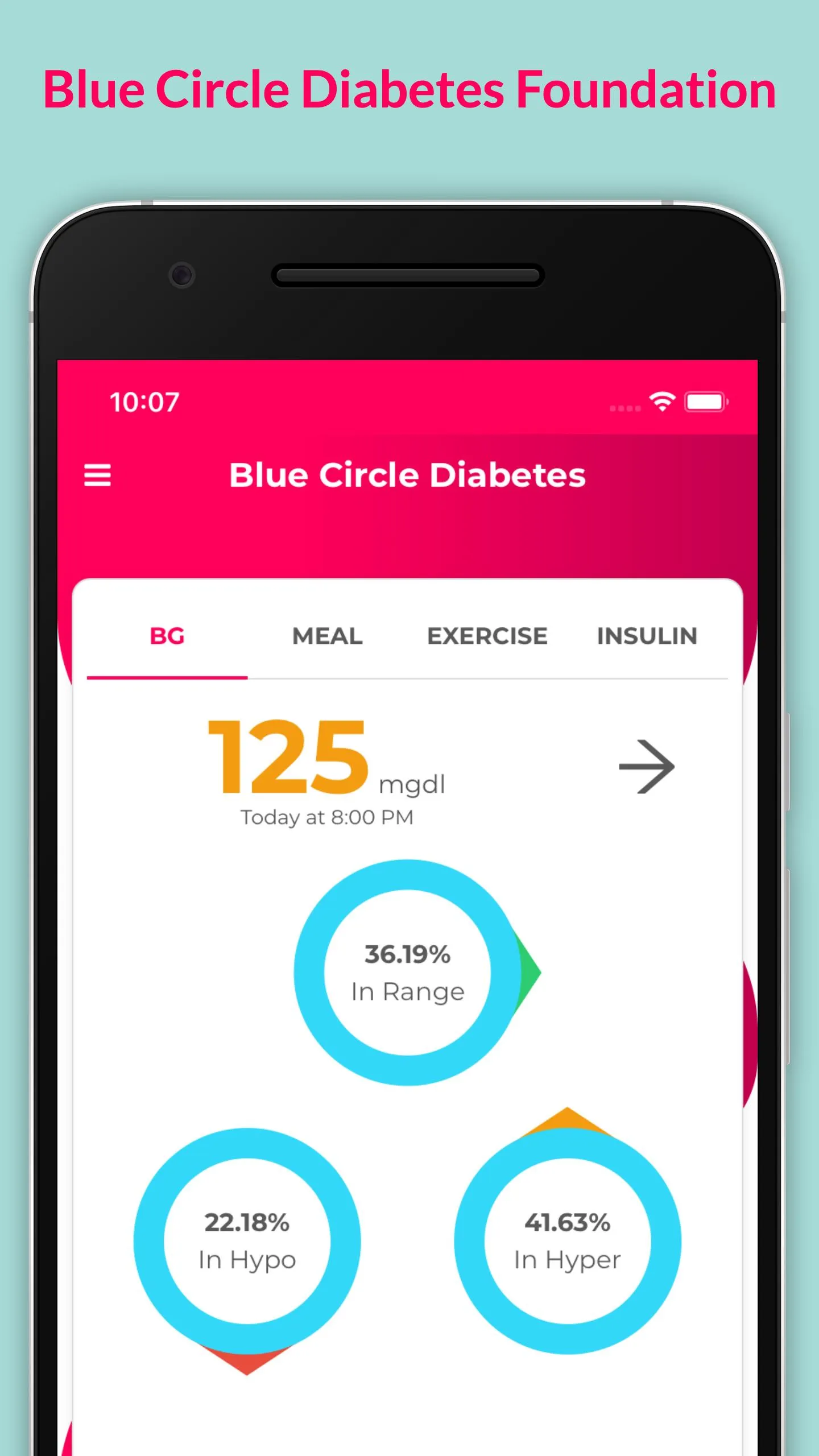 Blue Circle Diabetes | Indus Appstore | Screenshot