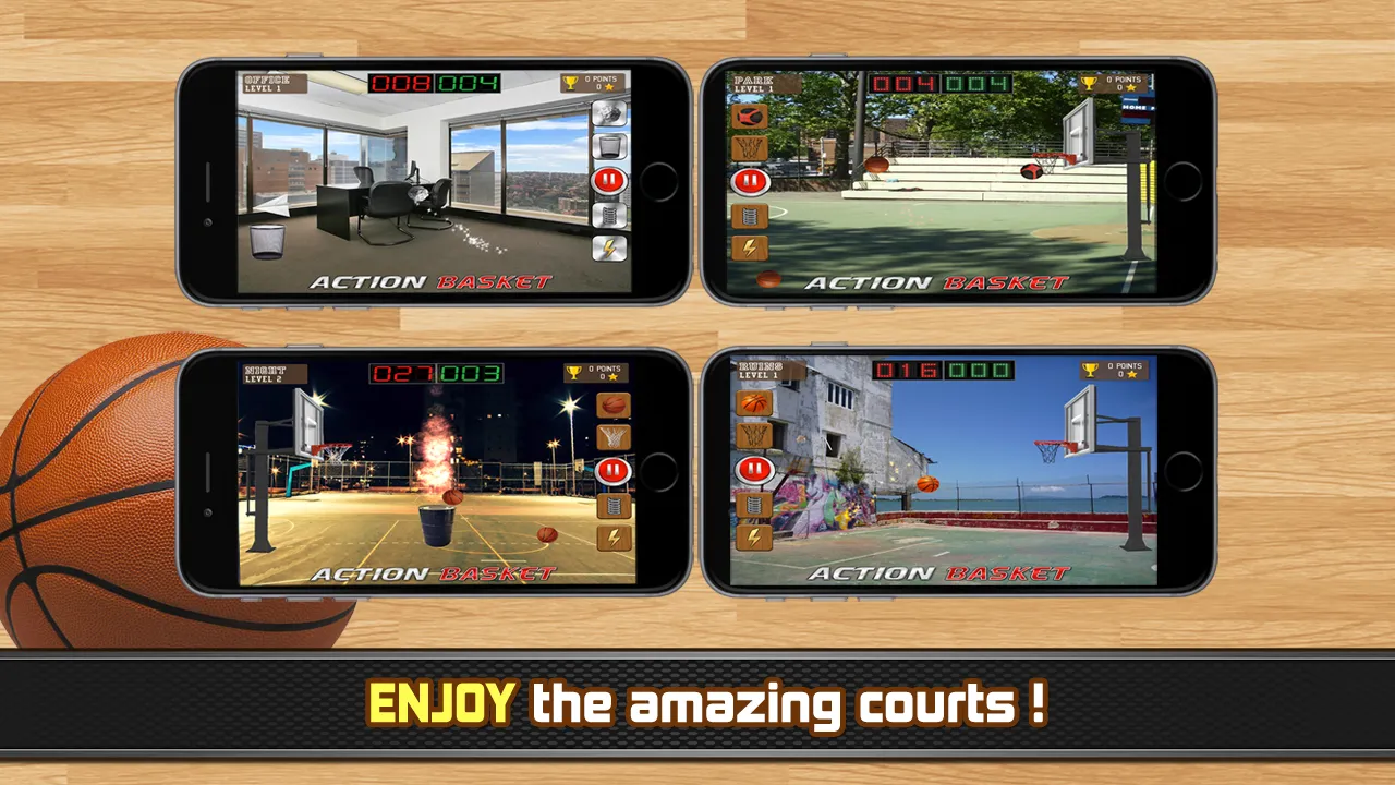 Action Basket Basketball | Indus Appstore | Screenshot