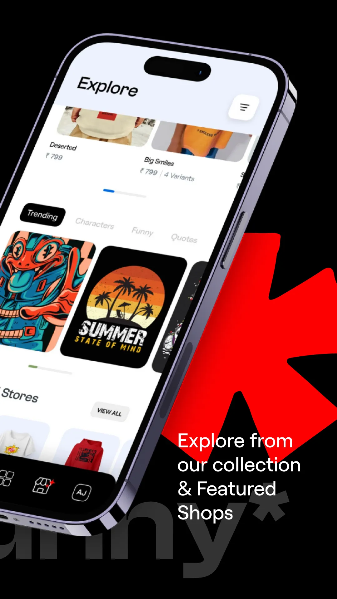 Notfunny | Design Your Own Tee | Indus Appstore | Screenshot