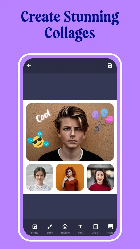 Photo Collage Maker: CoolGrid | Indus Appstore | Screenshot