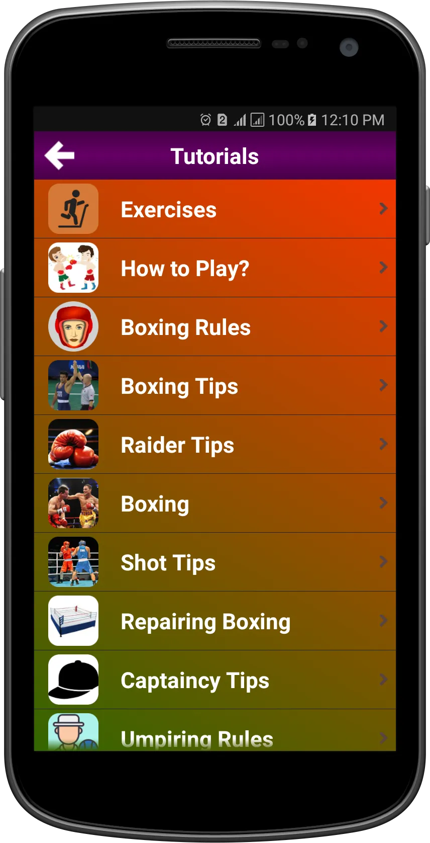 Boxing Training | Indus Appstore | Screenshot