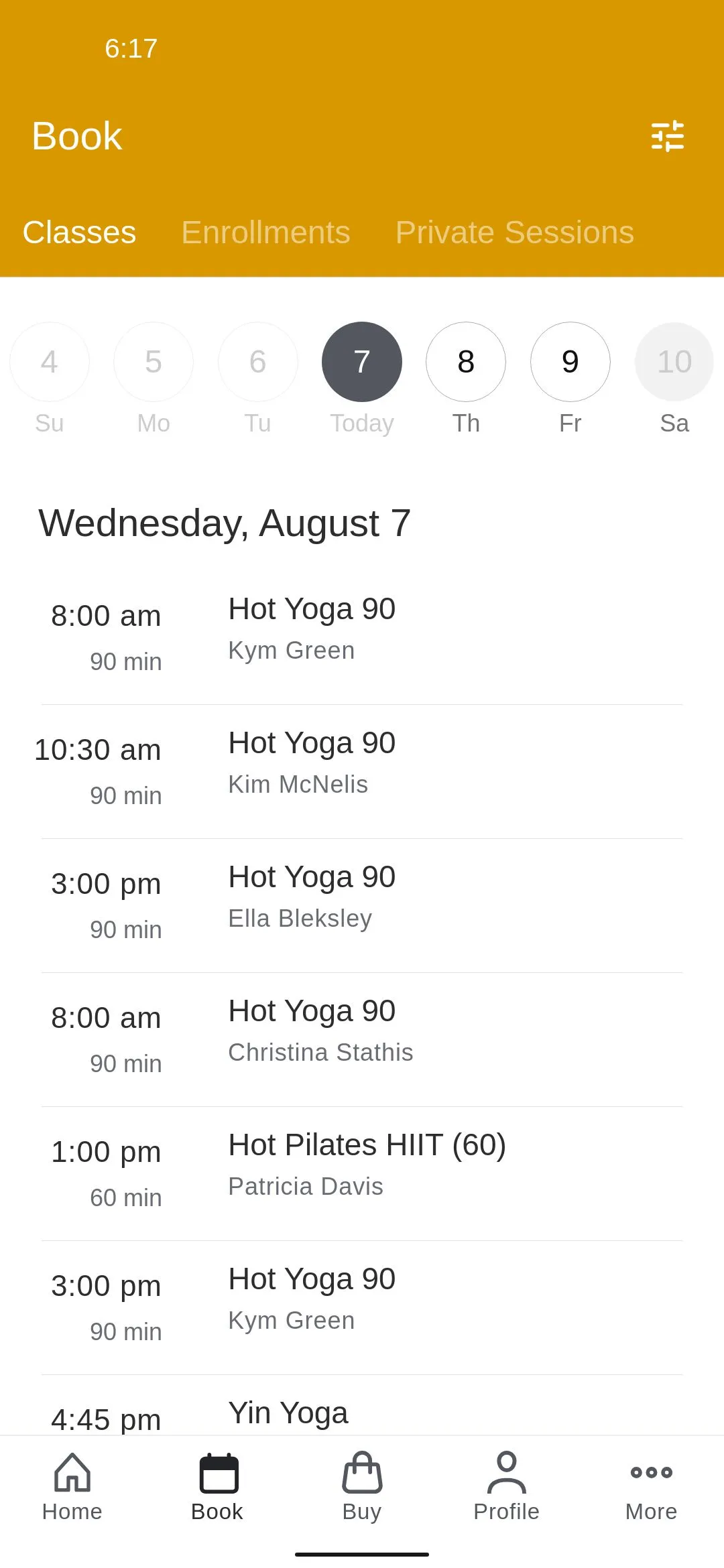 Arlington Hot Yoga & Wellness | Indus Appstore | Screenshot