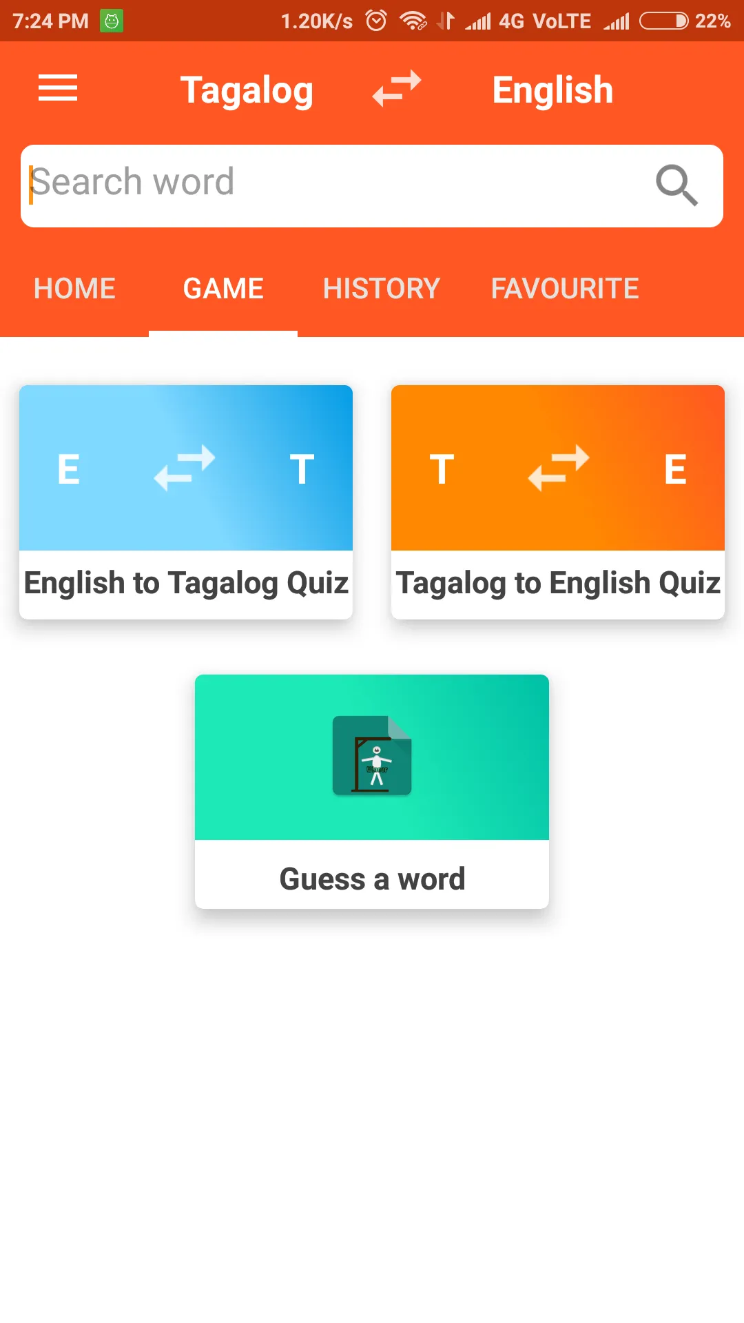 English To Tagalog Dictionary | Indus Appstore | Screenshot