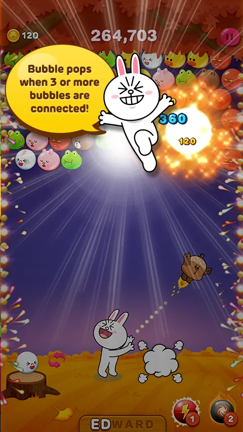 LINE Bubble! | Indus Appstore | Screenshot