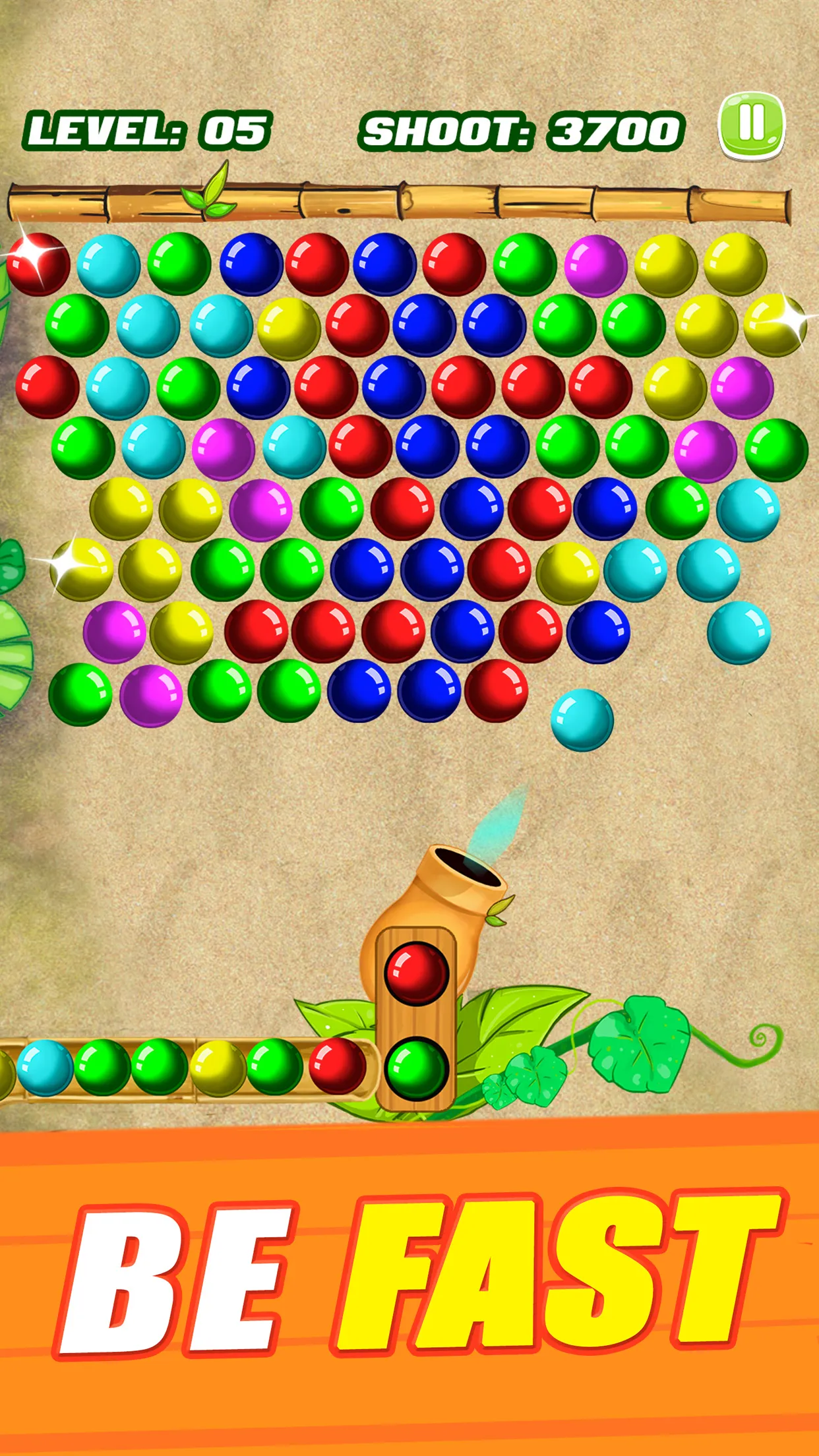 Jungle Shooter Bubble Mania | Indus Appstore | Screenshot