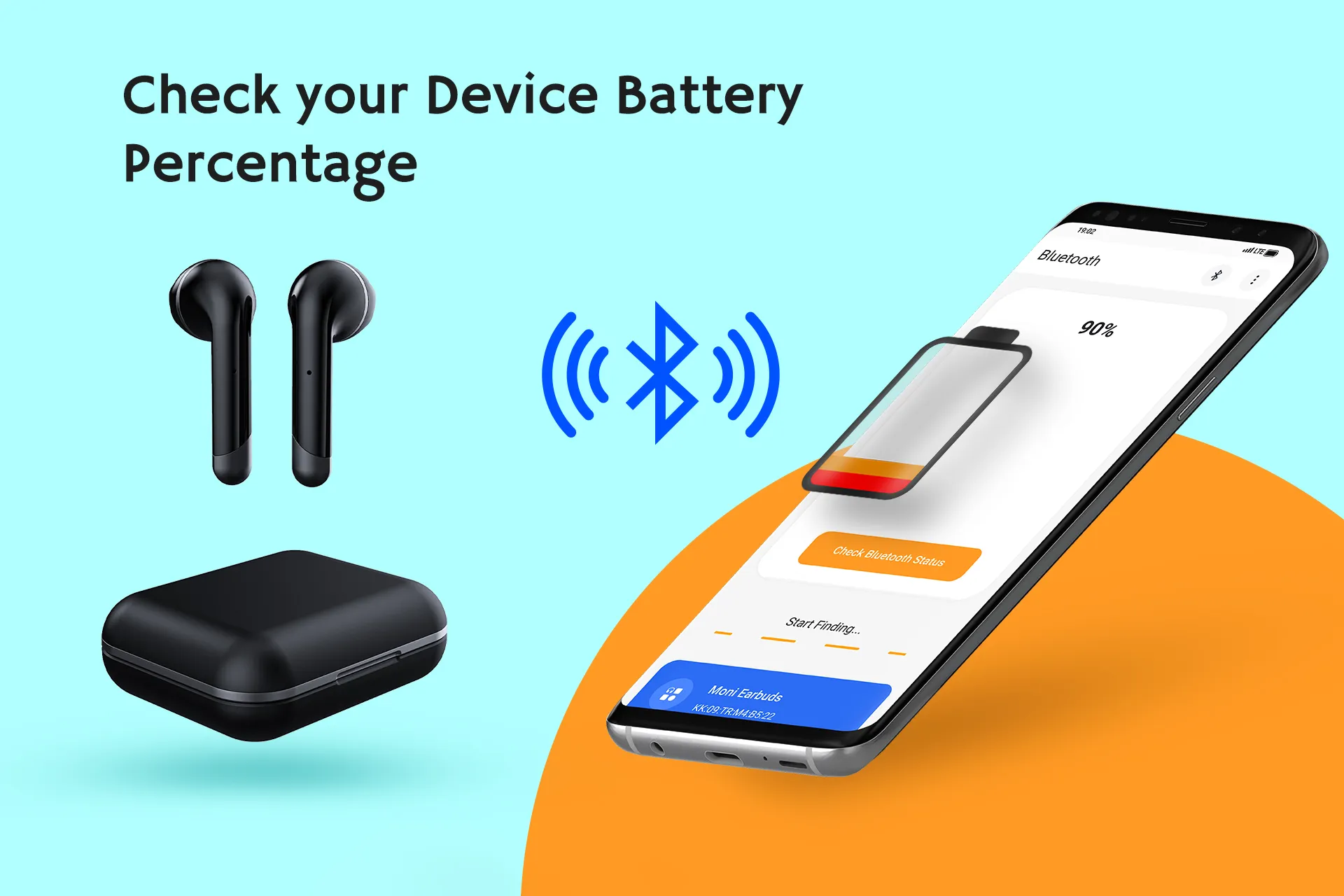 Bluetooth Device Battery Perce | Indus Appstore | Screenshot