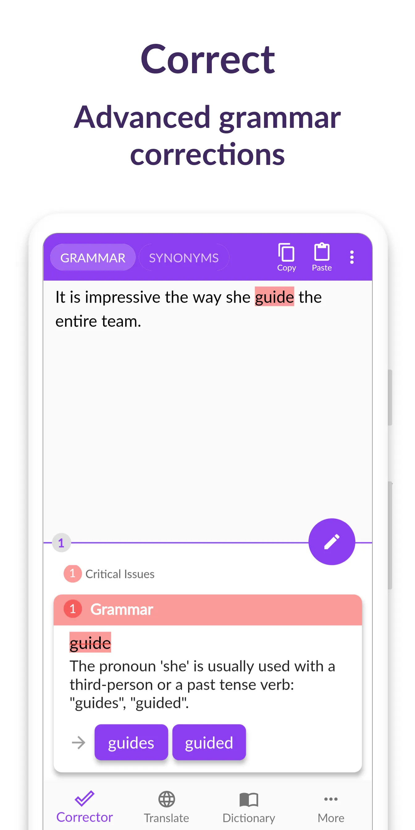 Proofreader Grammar Checker | Indus Appstore | Screenshot