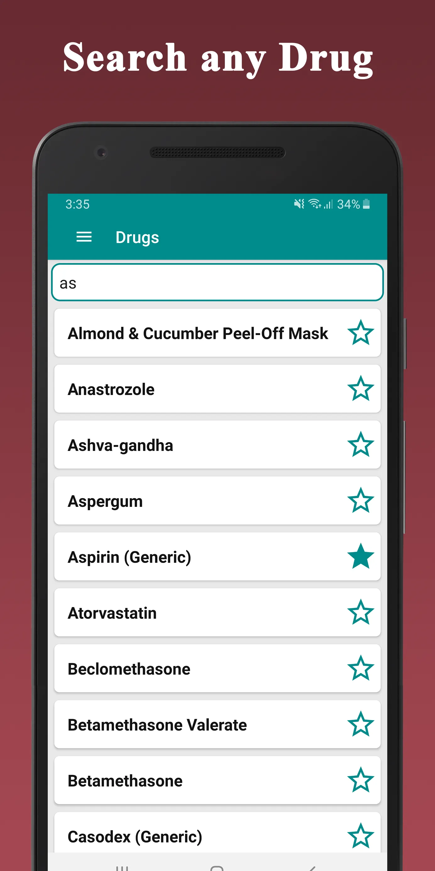 Medical Drugs Dictionary Guide | Indus Appstore | Screenshot