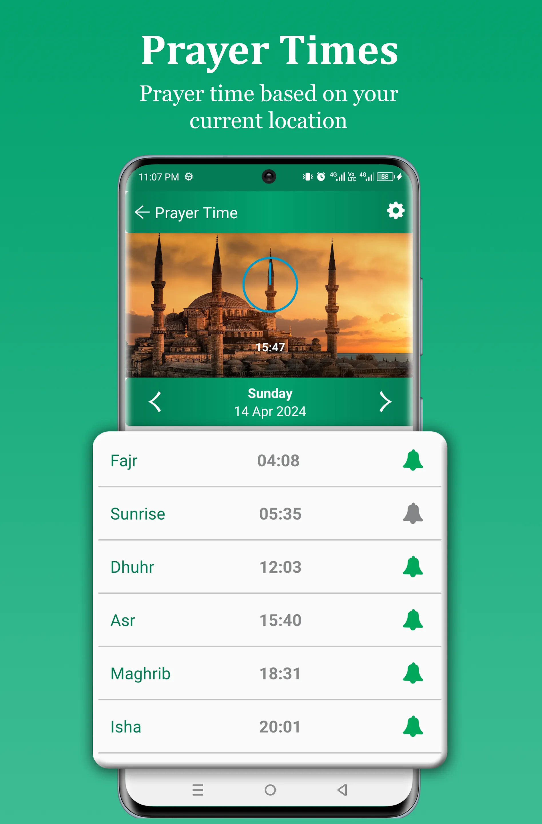 Islamic Muna Prayer Time Quran | Indus Appstore | Screenshot