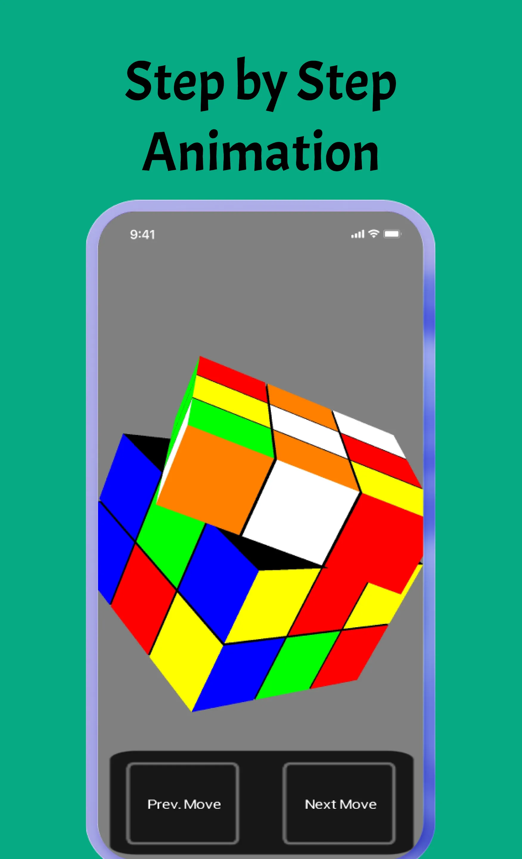 Rubik's Cube Solver 3×3 | Indus Appstore | Screenshot