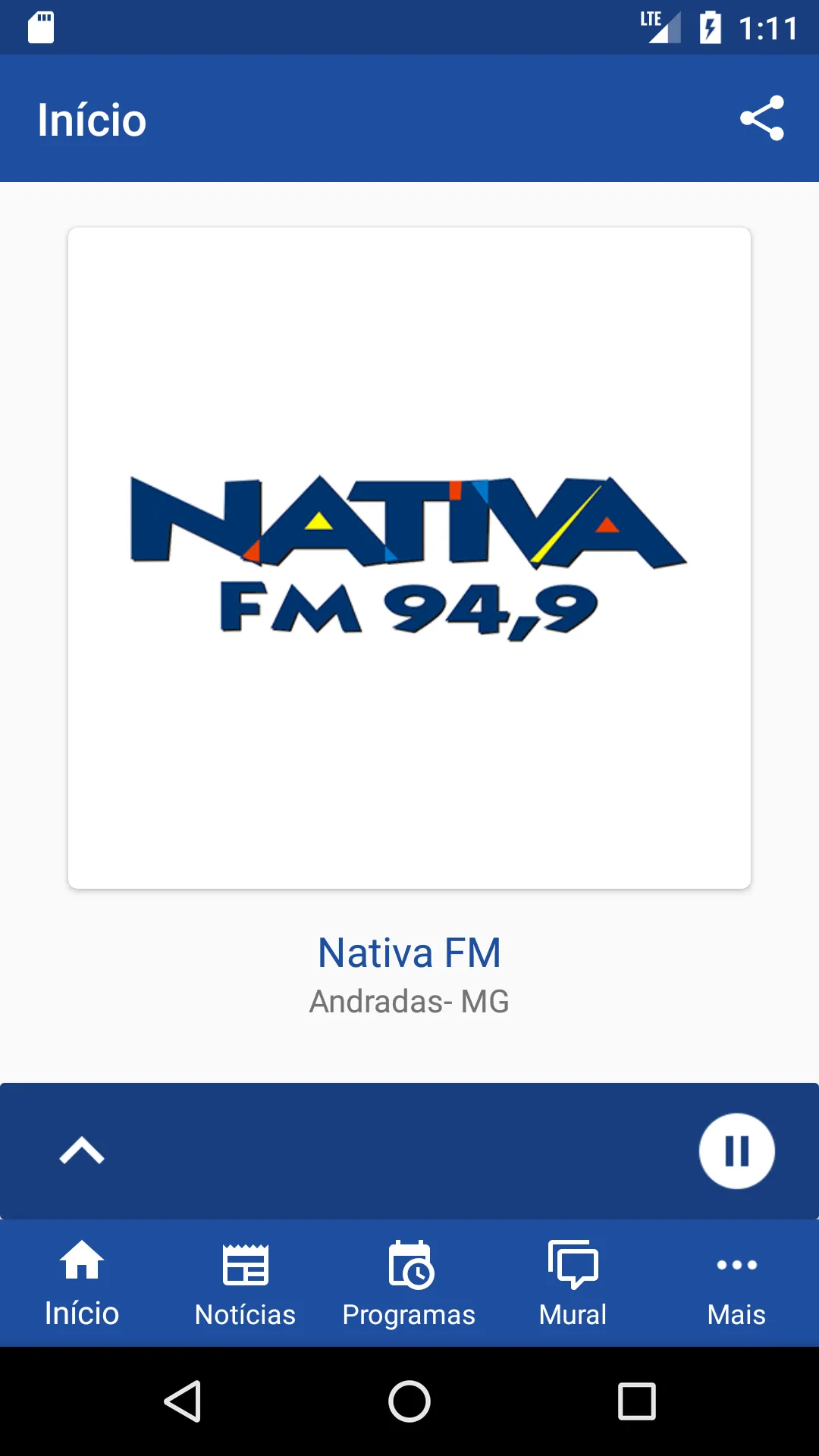 Nativa FM Poços de Caldas | Indus Appstore | Screenshot