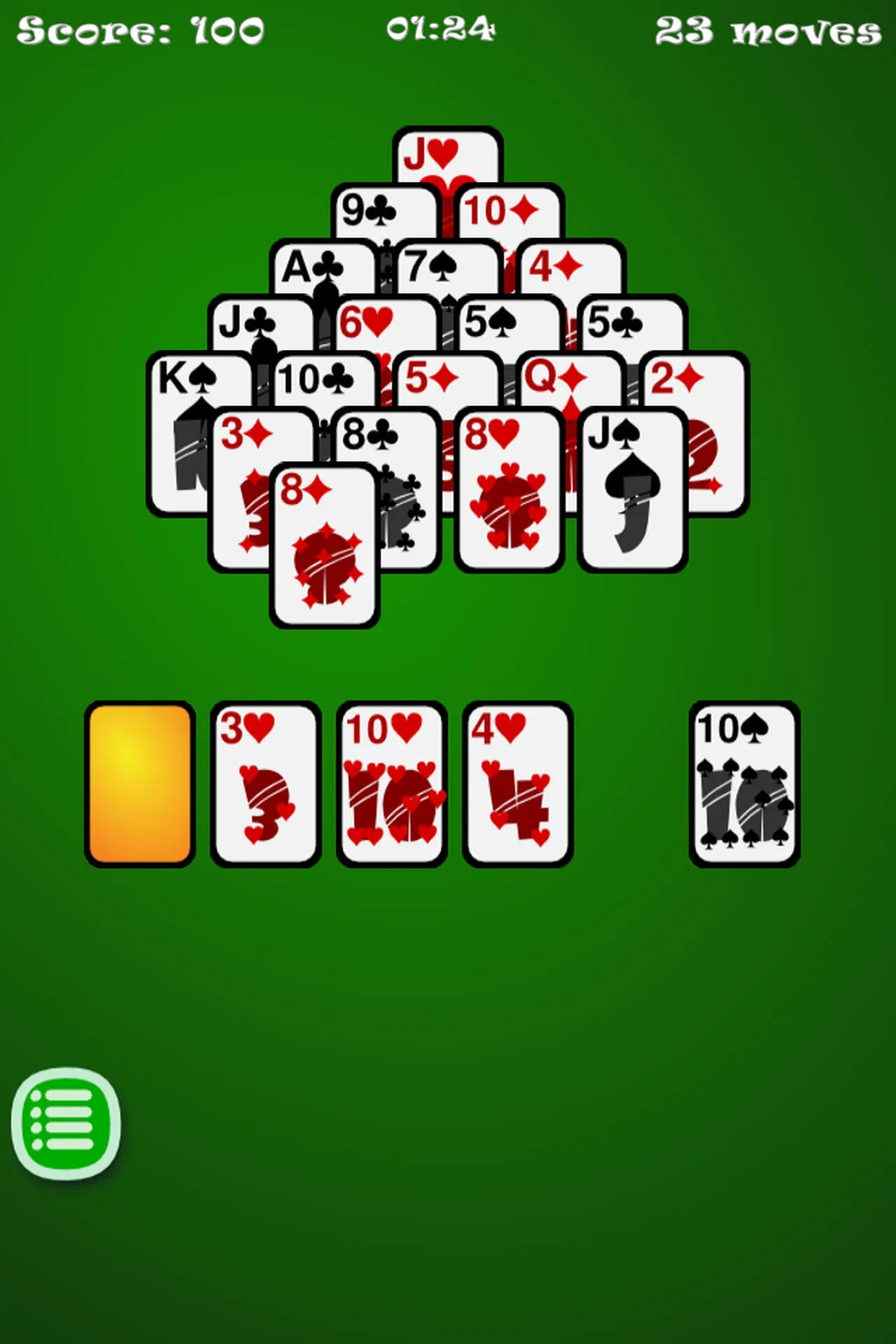 Classic Pyramid Solitaire | Indus Appstore | Screenshot