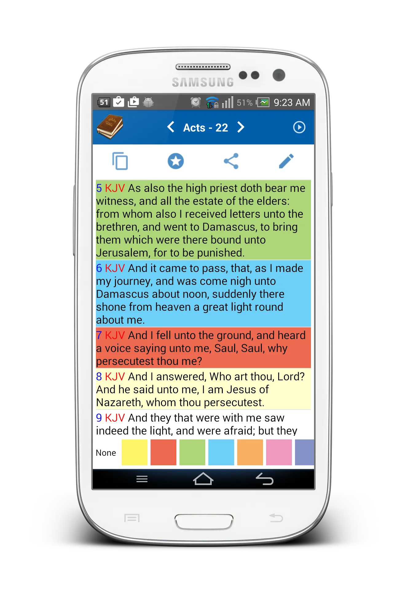 Holy Bible (Multi Version) | Indus Appstore | Screenshot