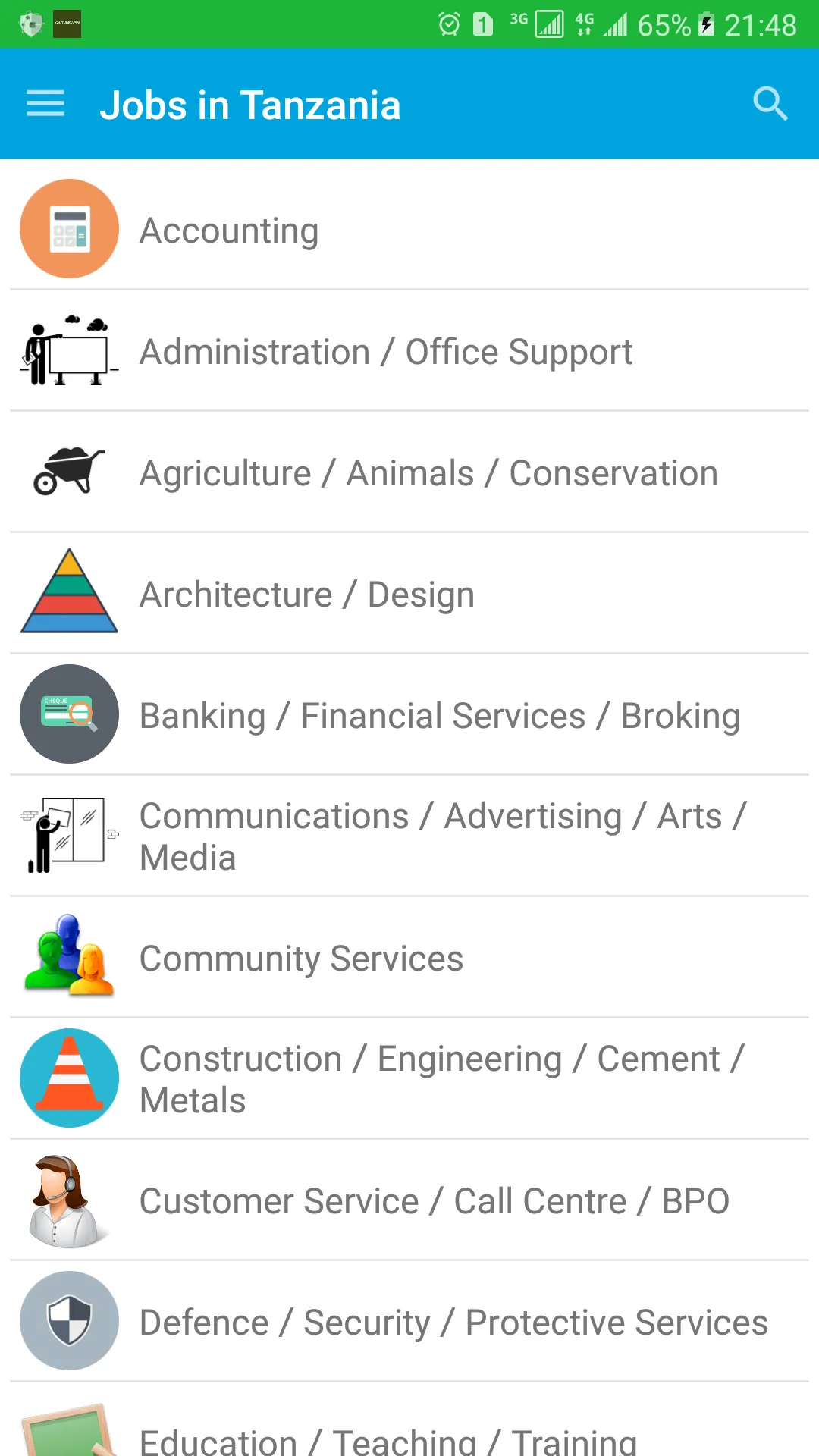 Job in Tanzania | Indus Appstore | Screenshot