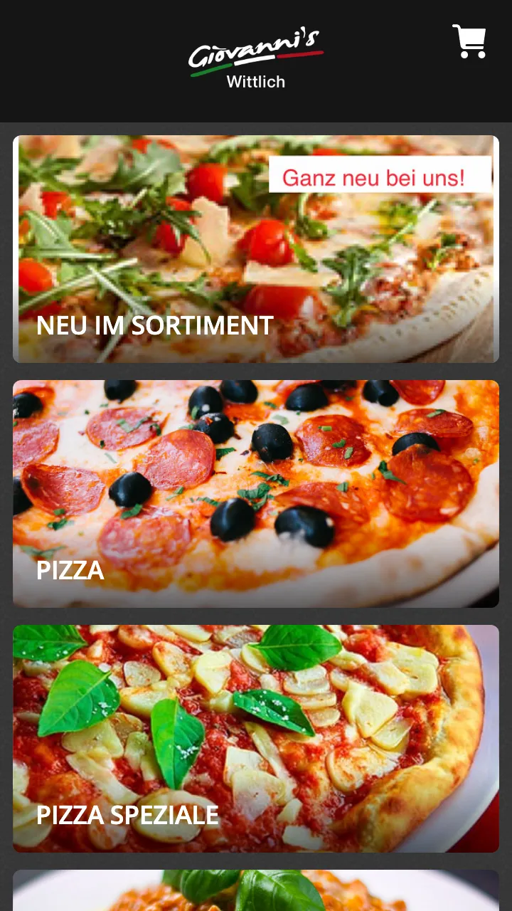 Giovannis Pizza Wittlich | Indus Appstore | Screenshot