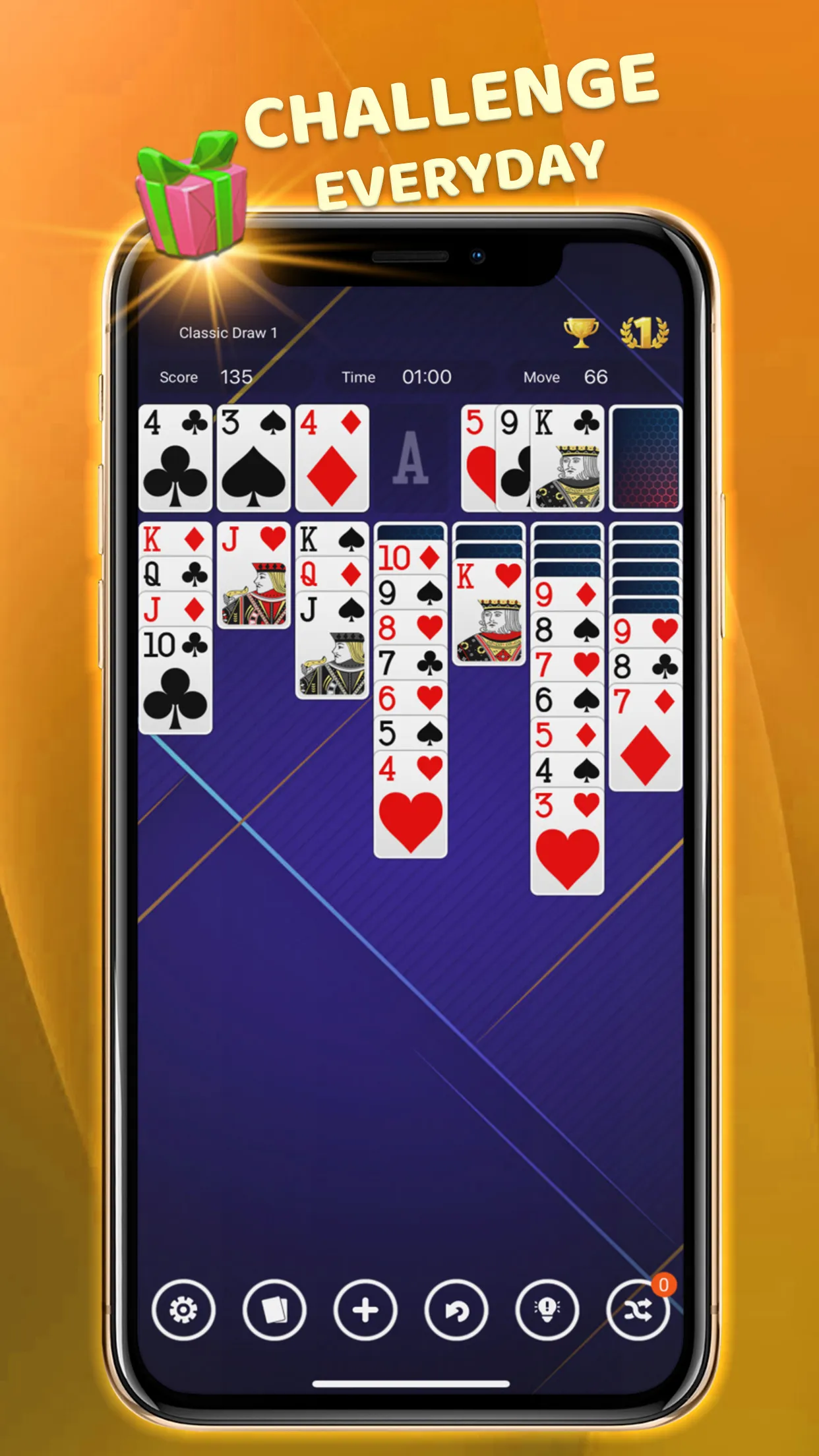 Solitaire Classic Evolution | Indus Appstore | Screenshot