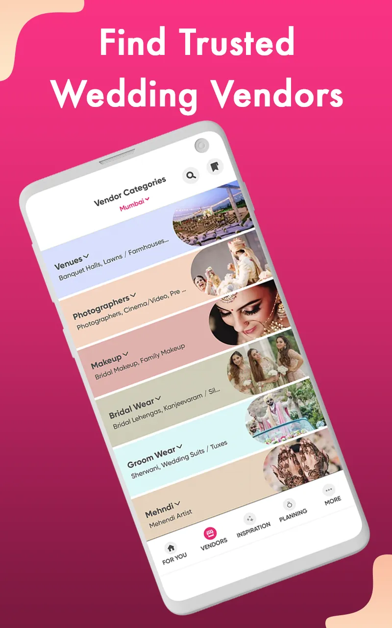 WedMeGood - Wedding Planner | Indus Appstore | Screenshot