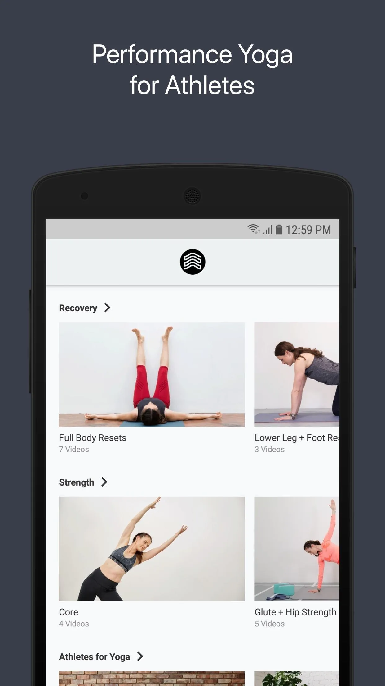 Athletes for Yoga | Indus Appstore | Screenshot