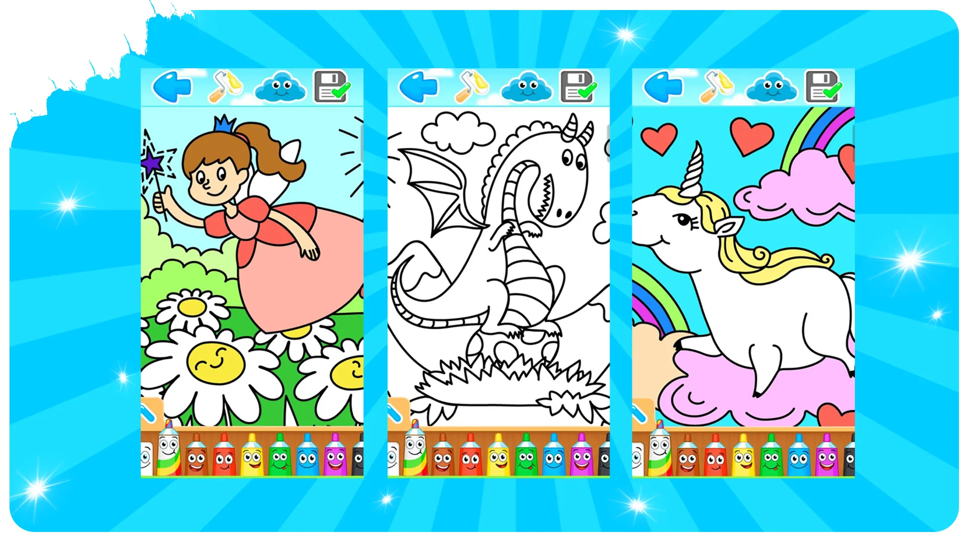 Princess coloring. | Indus Appstore | Screenshot