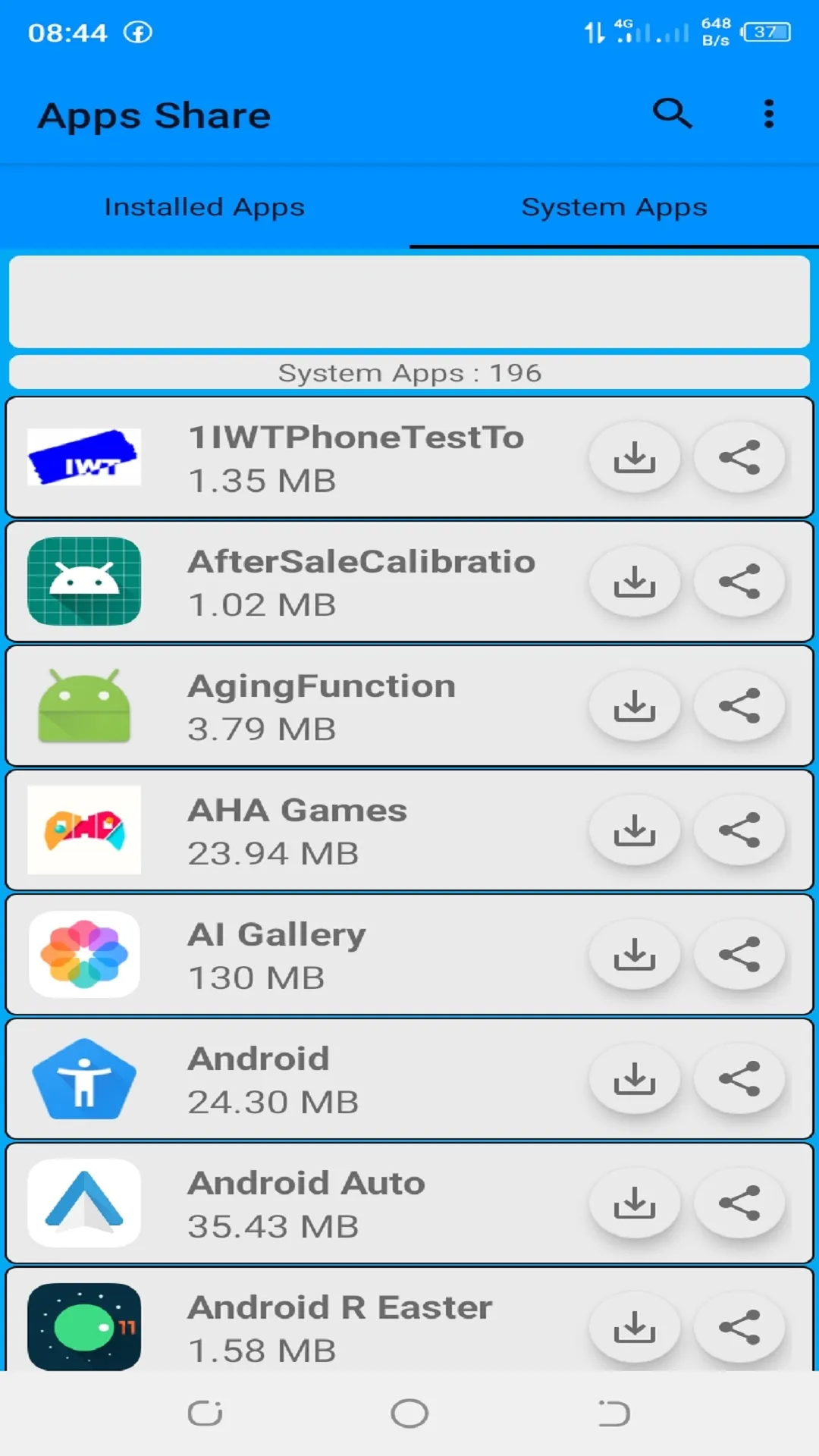 Apps Share - Apk Extractor | Indus Appstore | Screenshot