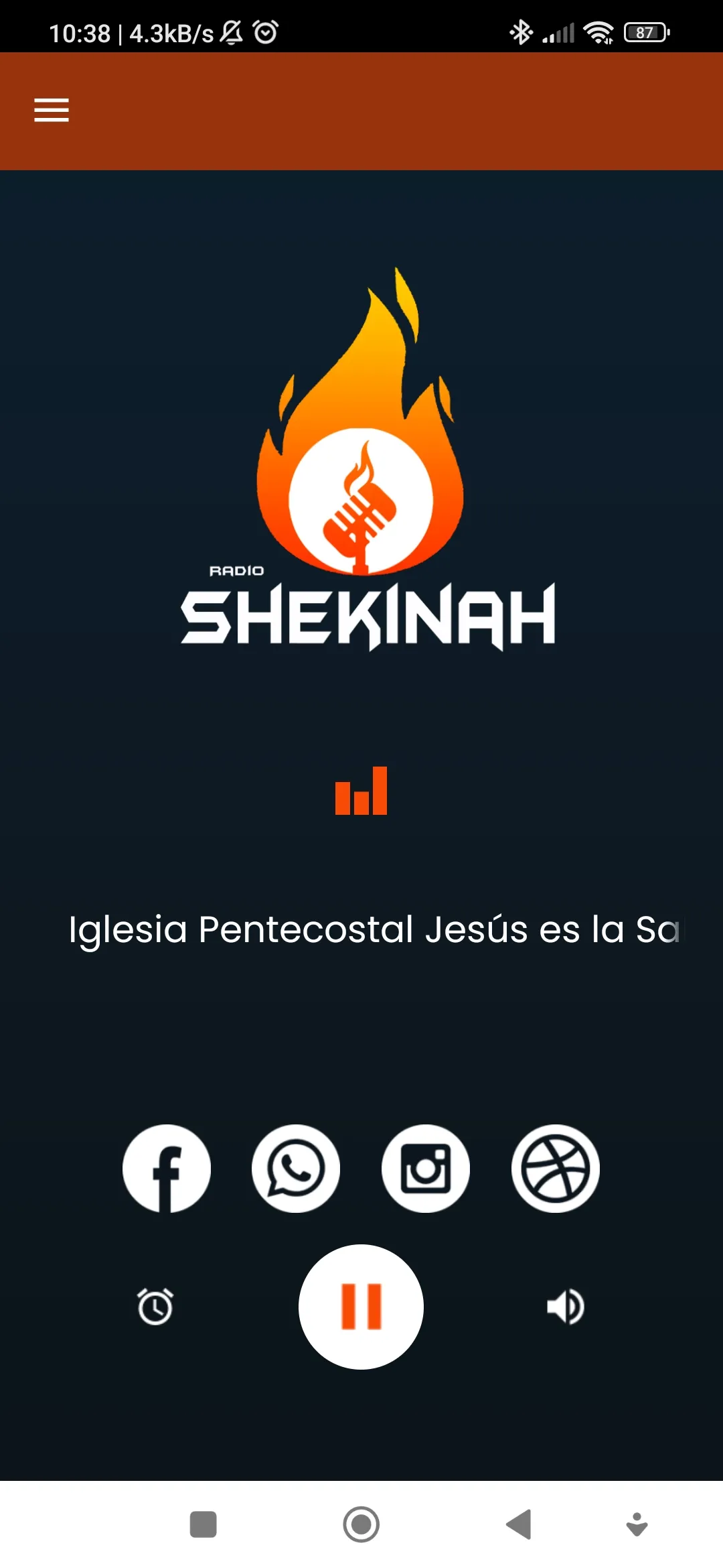 Radio Shekinah FM - Paraguay | Indus Appstore | Screenshot