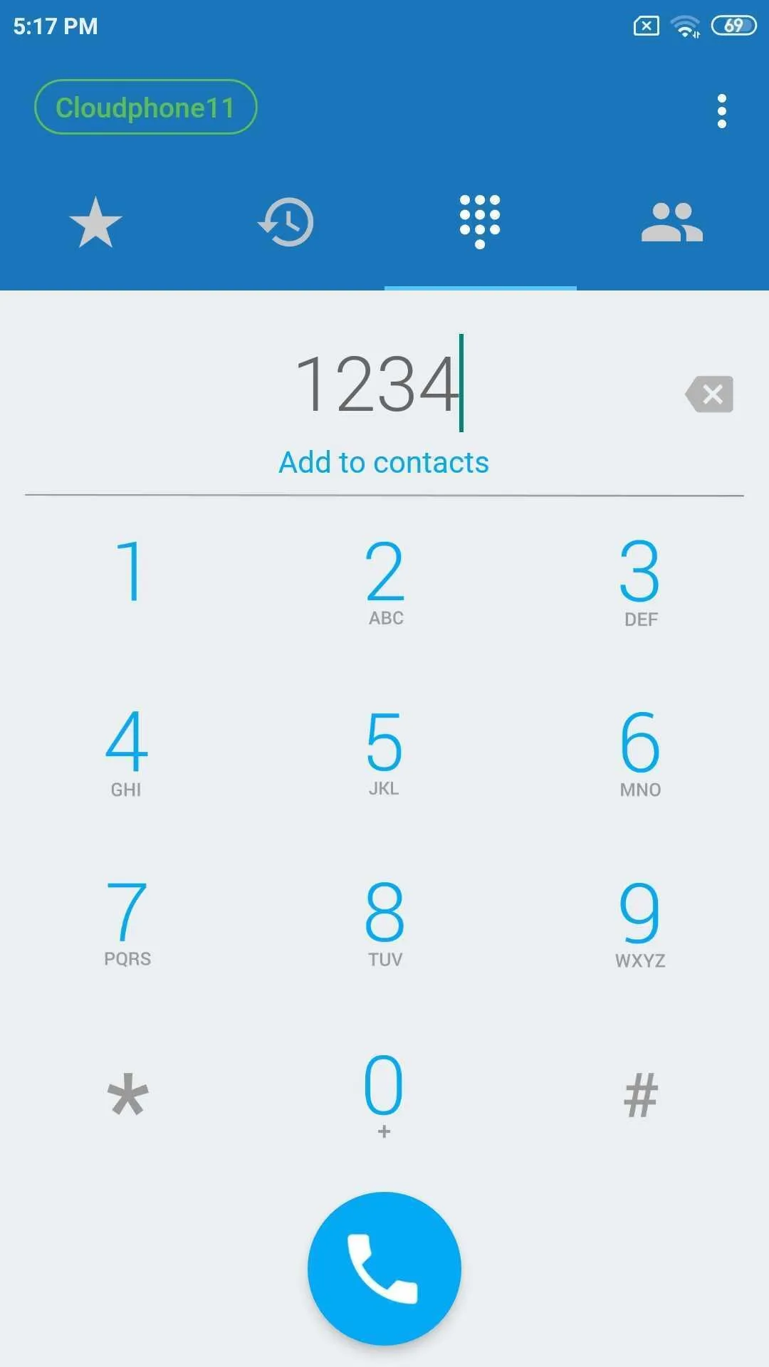 Cloudphone11 UC | Indus Appstore | Screenshot