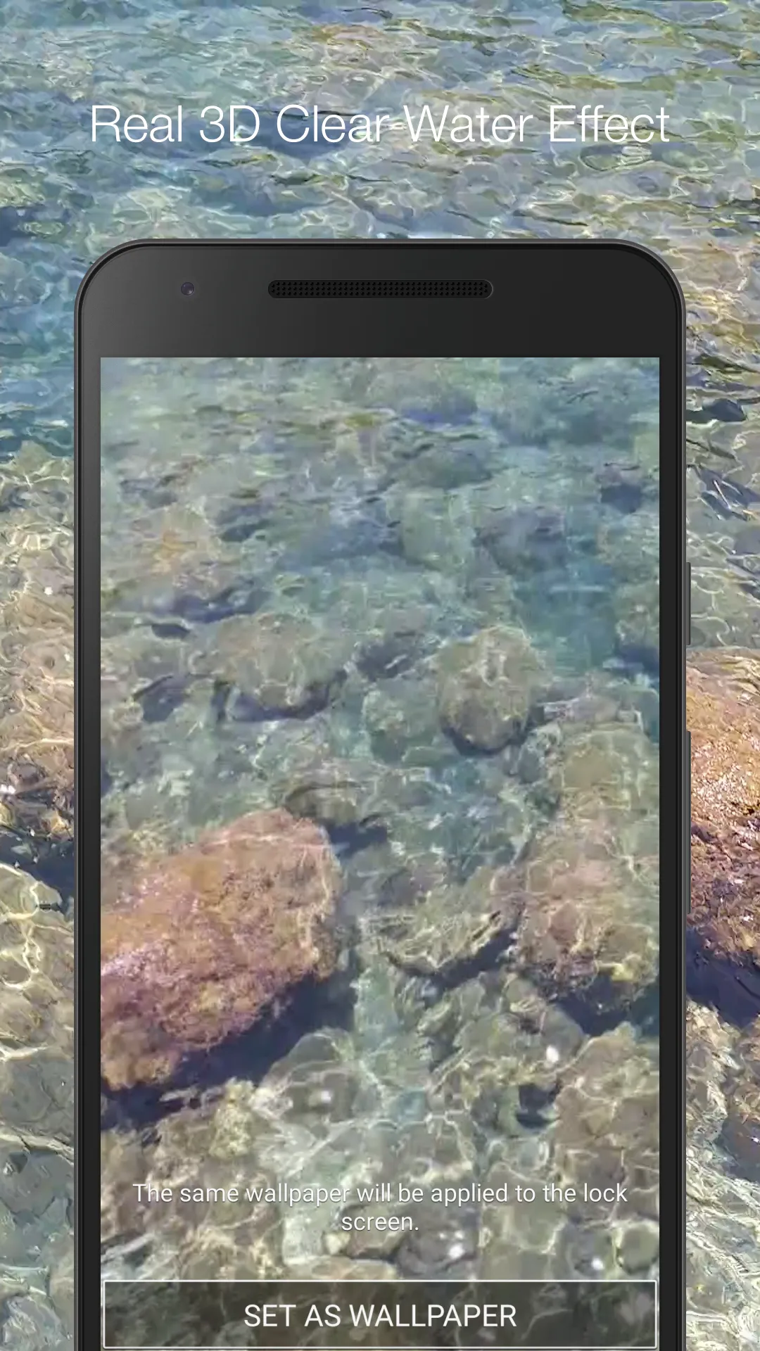 Real Water Live Wallpaper | Indus Appstore | Screenshot