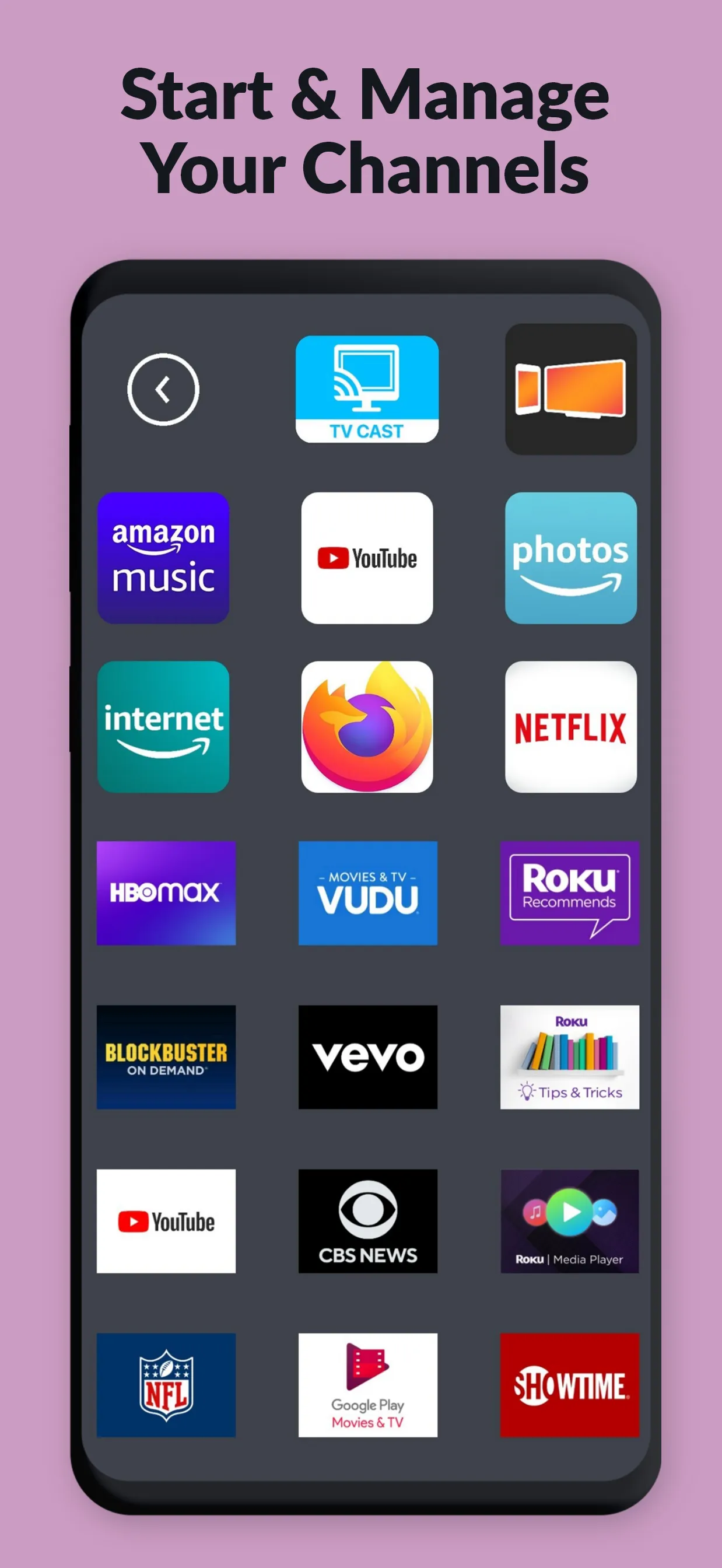 Remote + LG, Roku, Fire TV | Indus Appstore | Screenshot