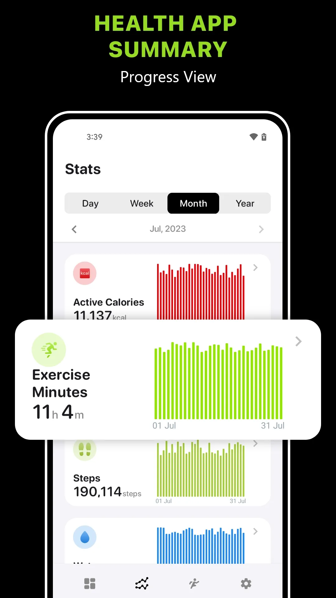 FitnessView: Activity Tracker | Indus Appstore | Screenshot