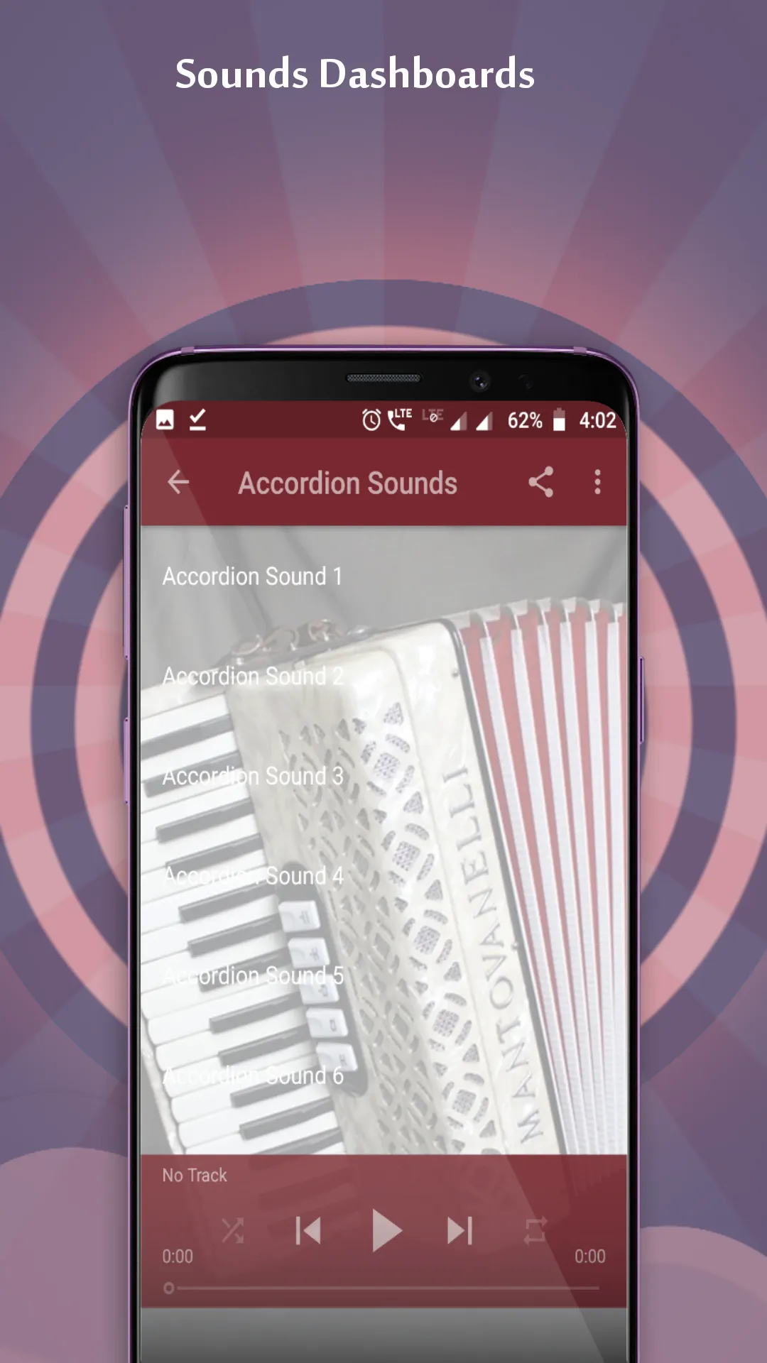 Accordion Sounds | Indus Appstore | Screenshot