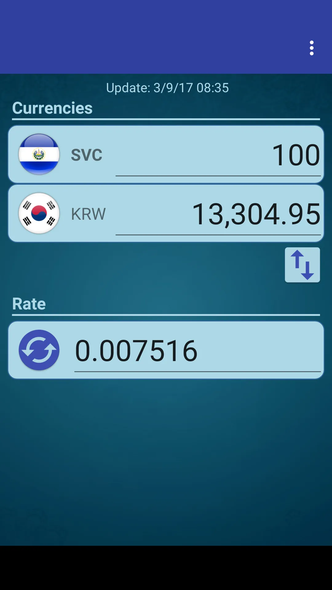 S Korea Won x Salvadoran Colon | Indus Appstore | Screenshot