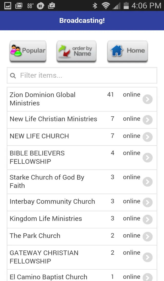 StreamingChurch.tv | Indus Appstore | Screenshot