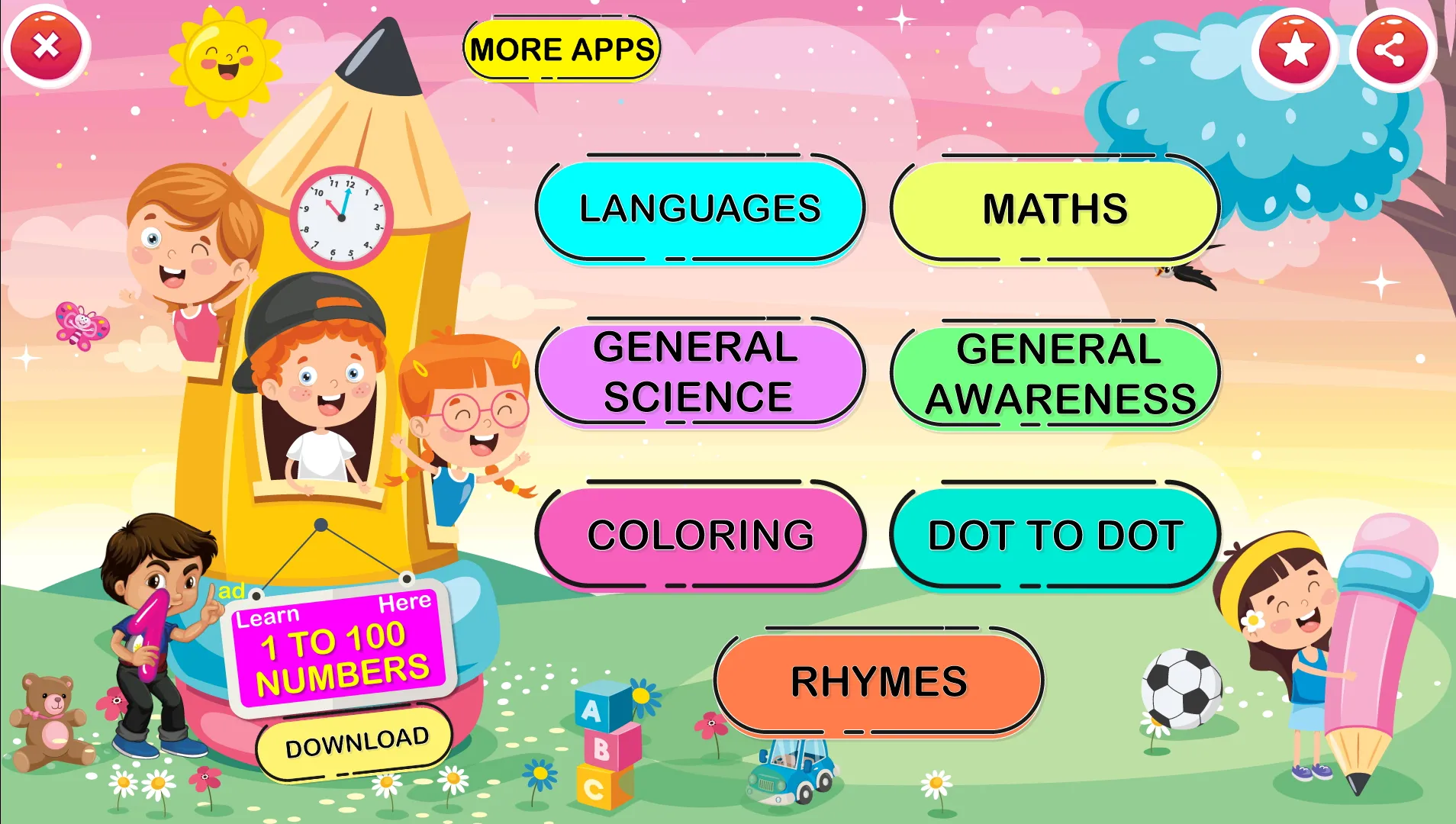 Nursery Kids – LKG, UKG, preKG | Indus Appstore | Screenshot