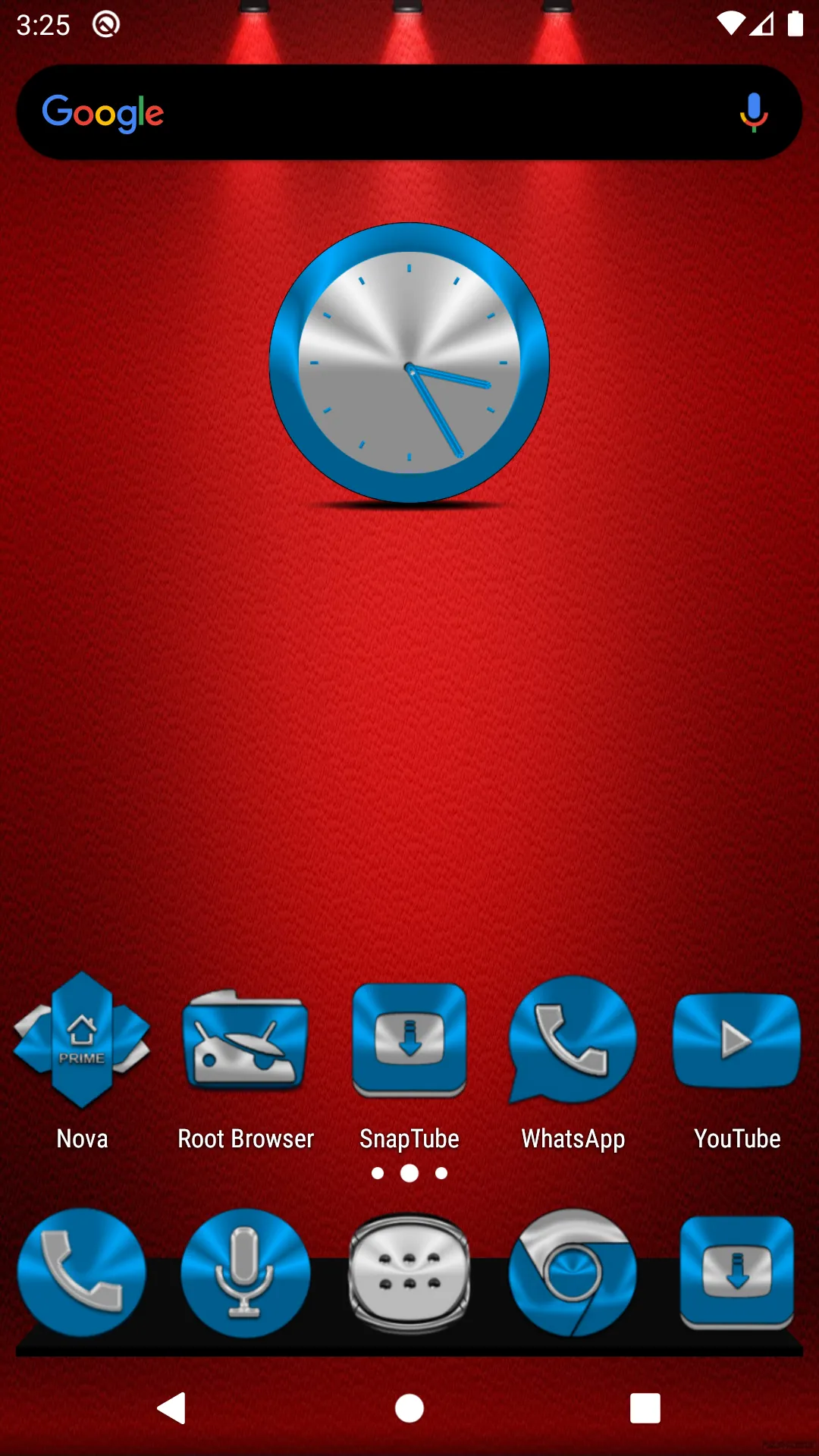 Light Blue Icon Pack | Indus Appstore | Screenshot