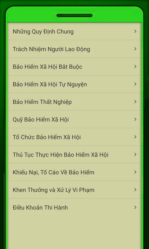 Luật Bảo Hiểm Xã Hội | Indus Appstore | Screenshot