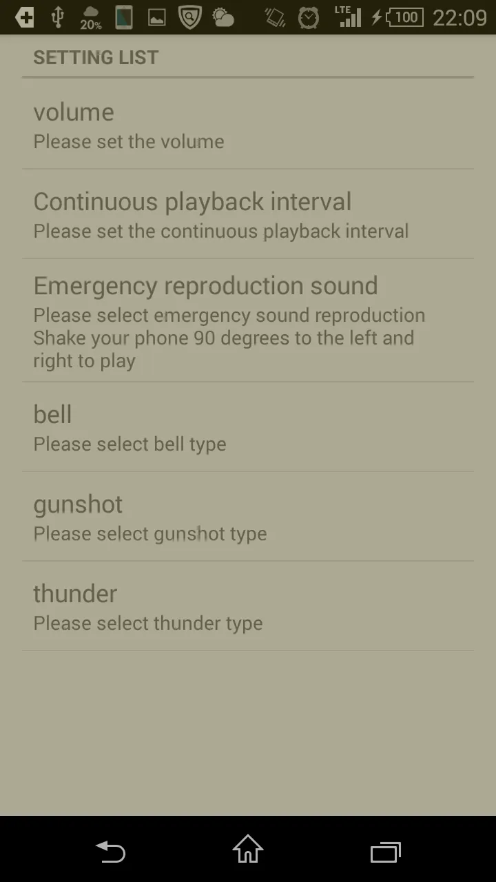 Bear bell (plus thunder sound) | Indus Appstore | Screenshot