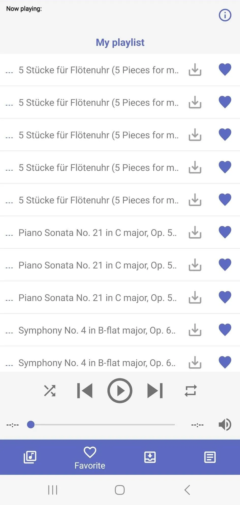 Ludwig van Beethoven Music | Indus Appstore | Screenshot